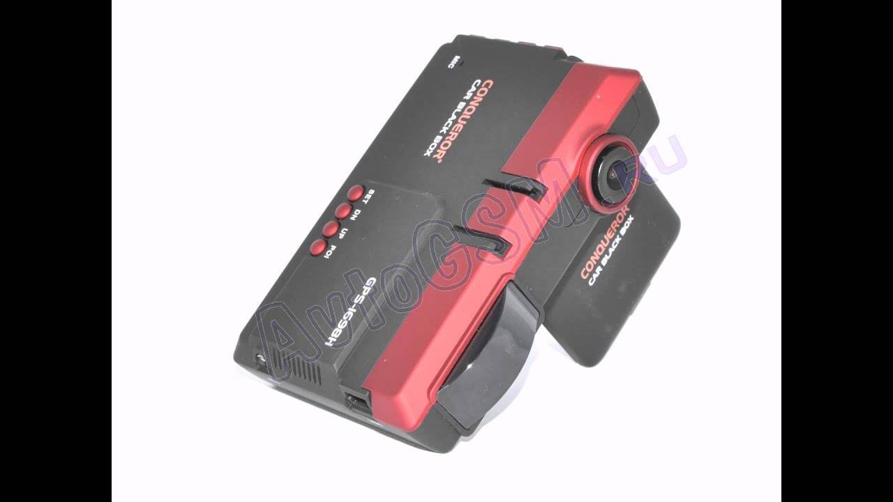 Обзор видеорегистратора conqueror gps-1698h