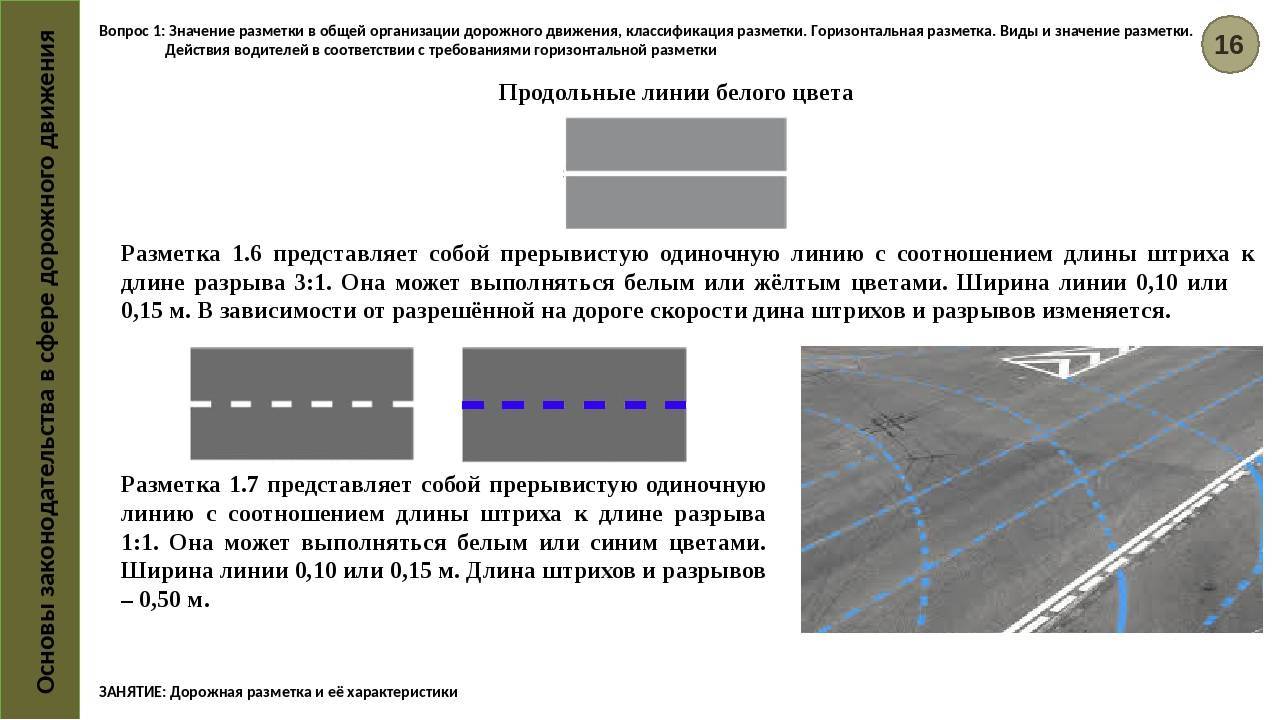 Дорожная разметка