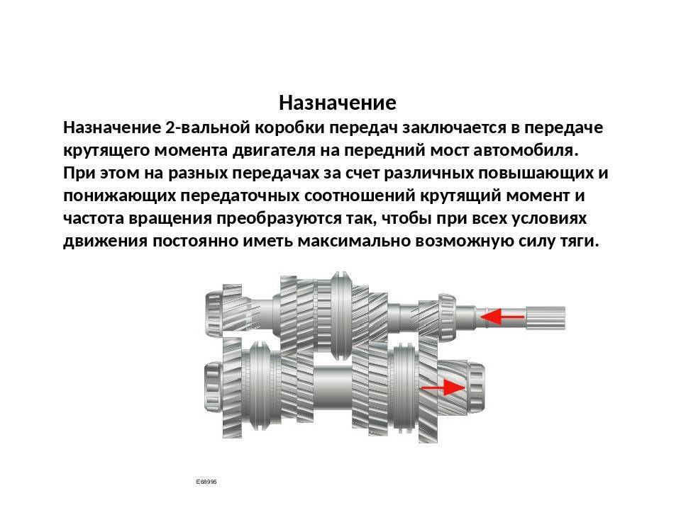 Понижающая передача схема