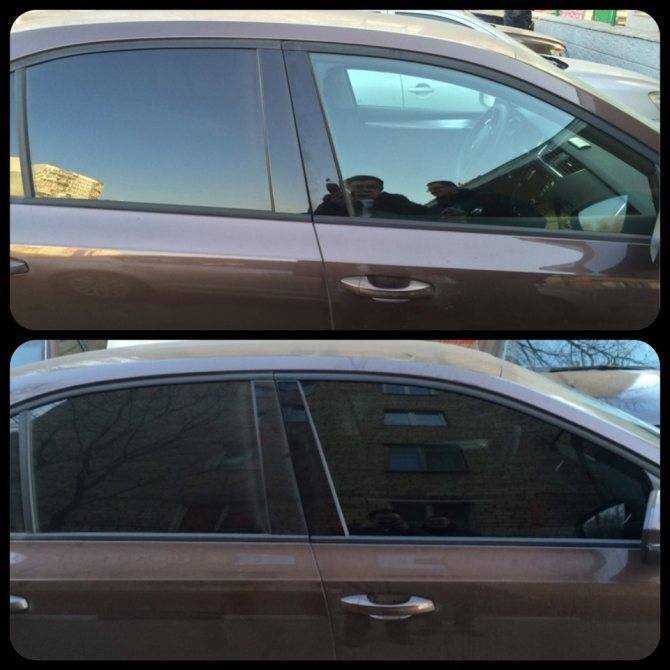 Можно ли тонировать передние окна на автомобиле?