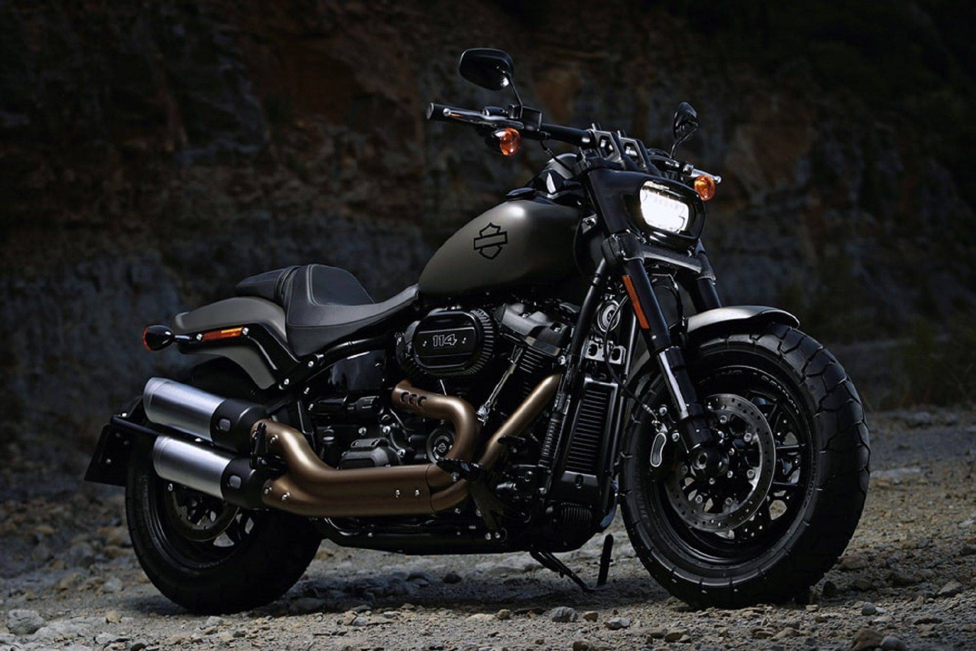 2018 harley-davidson softail fat bob - webbikeworld