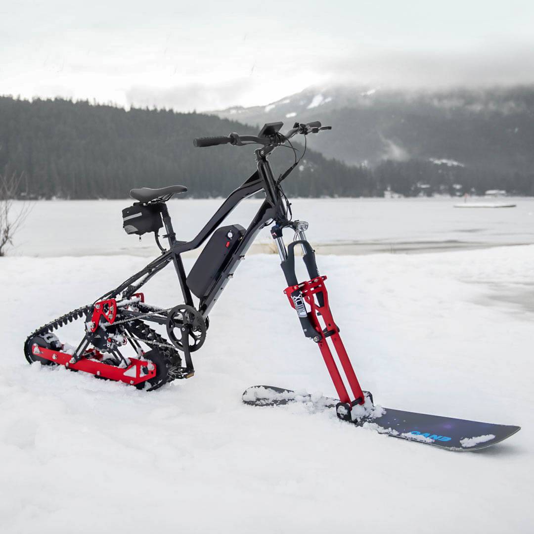 Сноубайк - это: что такое snow bike