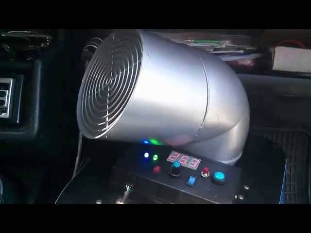 Мини кондиционер в машину 12 вольт, климат контроль в авто своими руками