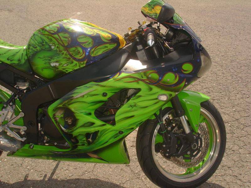 Мотоцикл kawasaki ninja zx-6r 2007: разбираем подробно