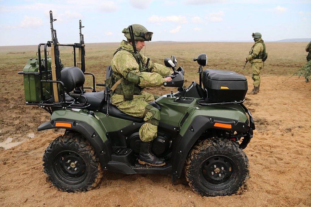«четыреста боевых квадроциклов для вдв россии» в блоге «армия и флот»