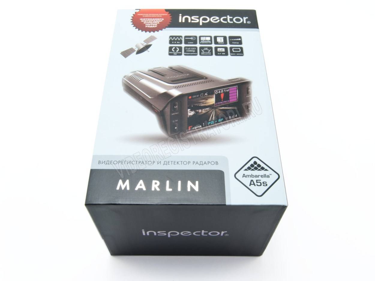 Разоблачение видеорегистратора с радар-детектором inspector marlin s