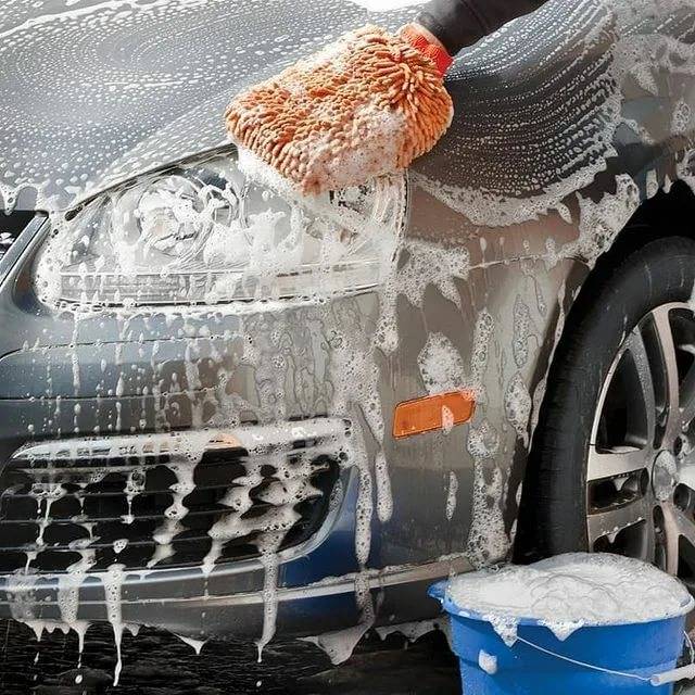 Как помыть машину зимой и не нанести вред лкп?