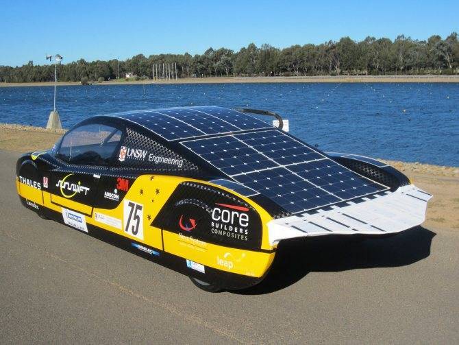 Автомобили на солнечных батареях, первые испытания, лучшие модели