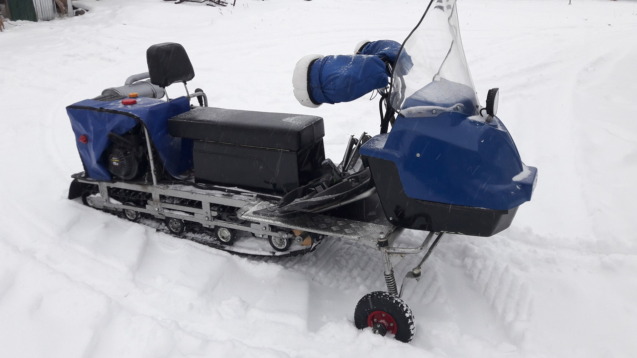 Плюсы и минусы легких мотобуксировщиков на 380-й гусенице — offroadrest.ru