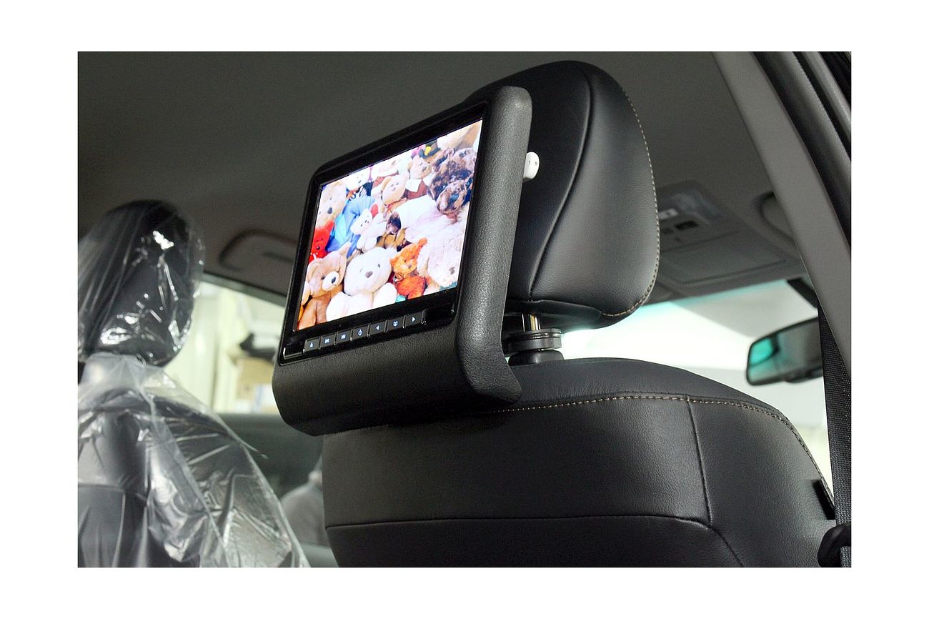 Подголовники для авто – как установить монитор с двд своими руками? + видео