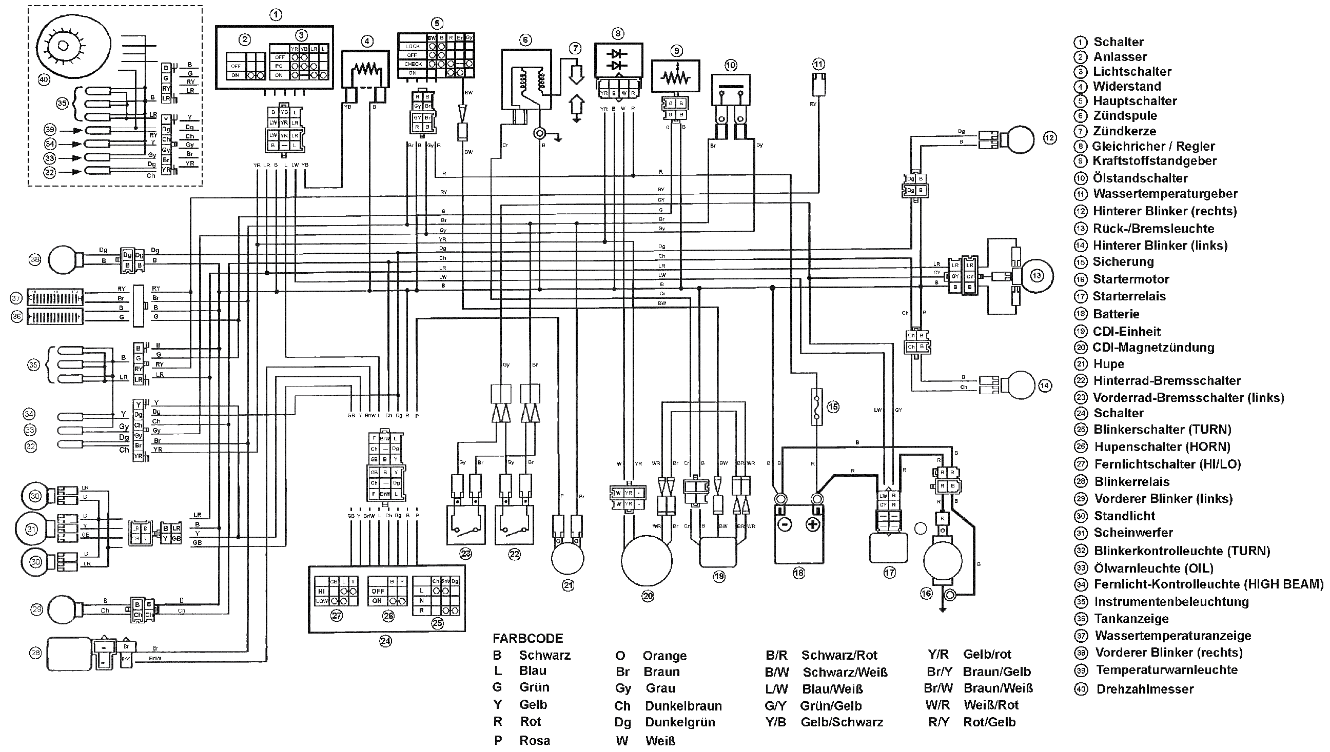 Схема электропроводки альфа 110 куб