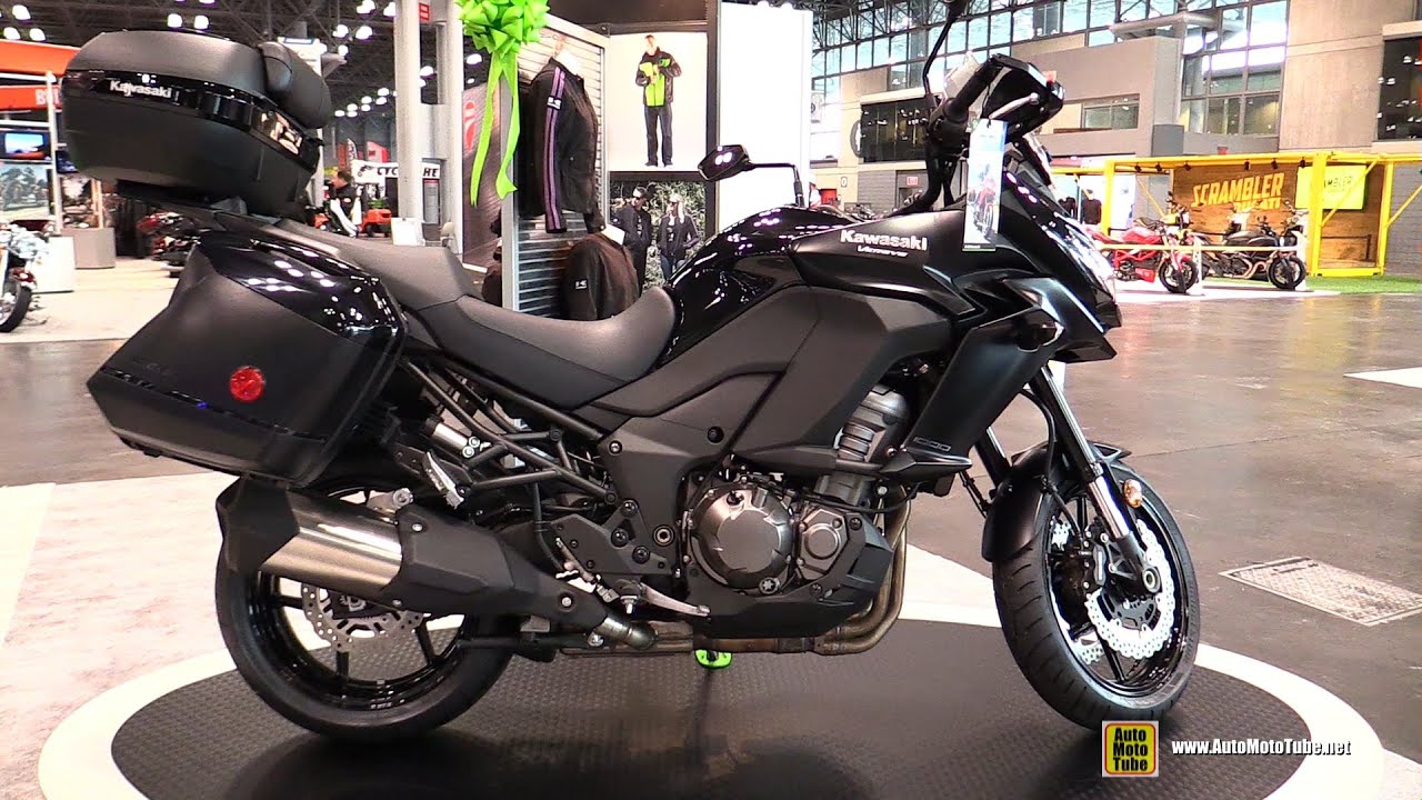 Туристический мотоцикл kawasaki versys 1000 2021. тестирование