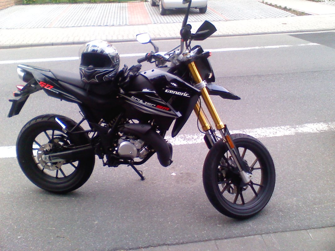 Мотоцикл trigger 50 sm (2012): технические характеристики, фото, видео