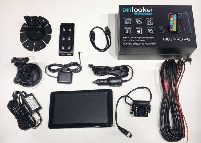 Onlooker m84 pro 4g – новый видеорегистратор-планшет с большим функционалом