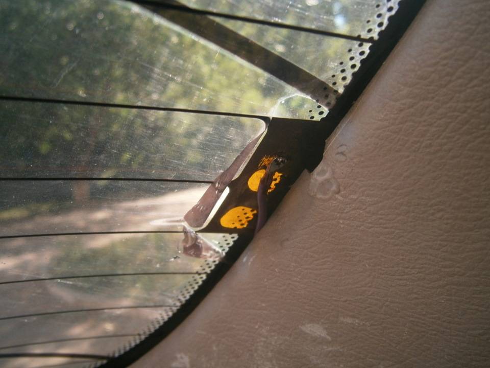 Обогреватель заднего стекла — нужная функция в любое время года | labavto.com