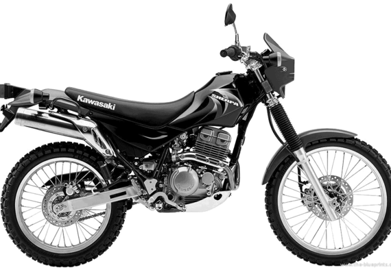 Мотоциклы › технические характеристики: kawasaki kl250 super sherpa