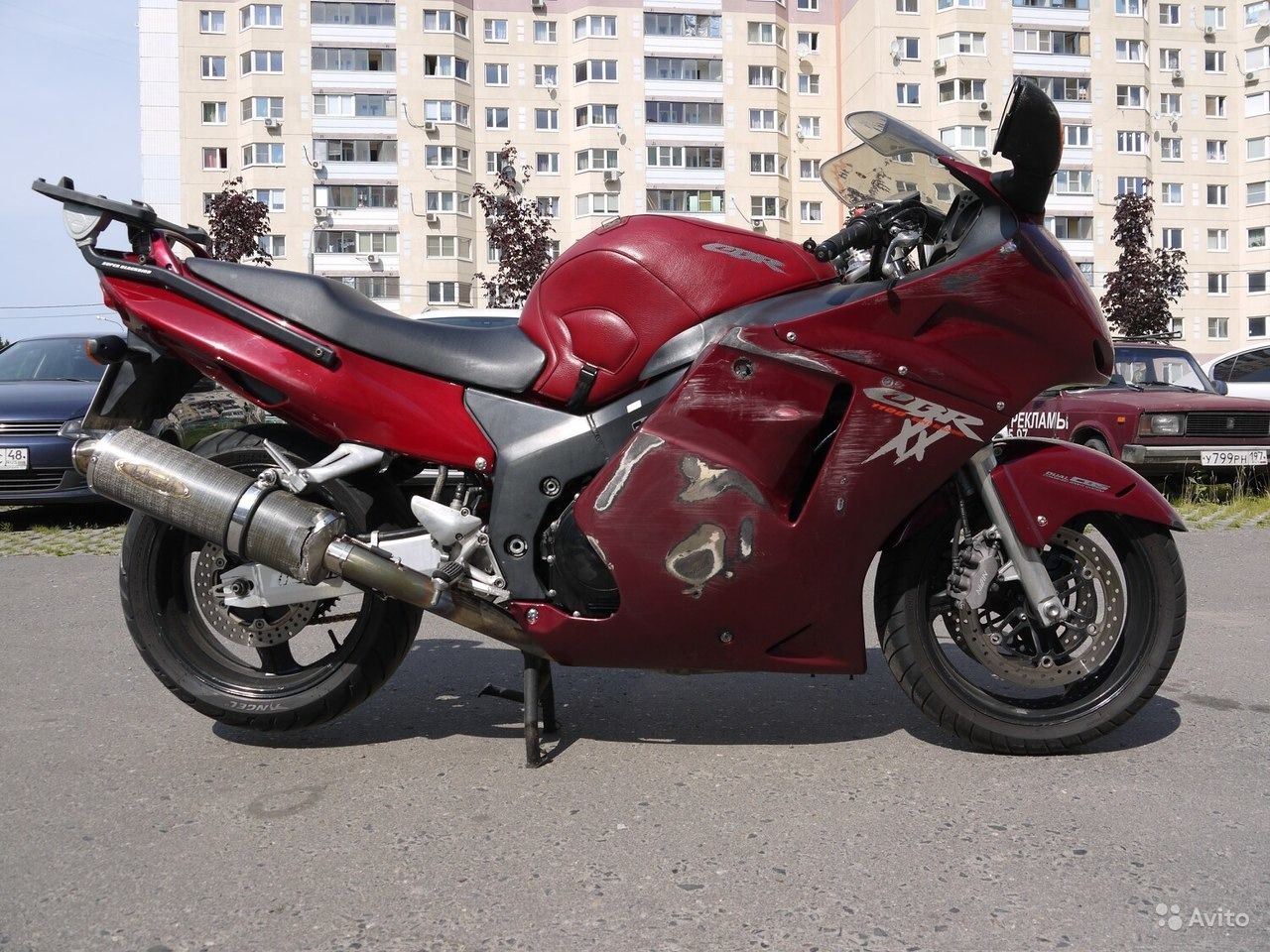 Мотоцикл honda cbr 1100 xx super blackbird 1999