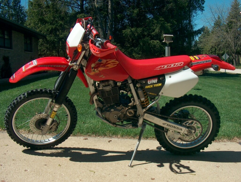 Honda xr400 (xr400r, xr400 motard): review, history, specs
