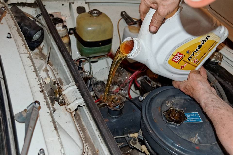 Как поменять масло в двигателе ваз «классика»