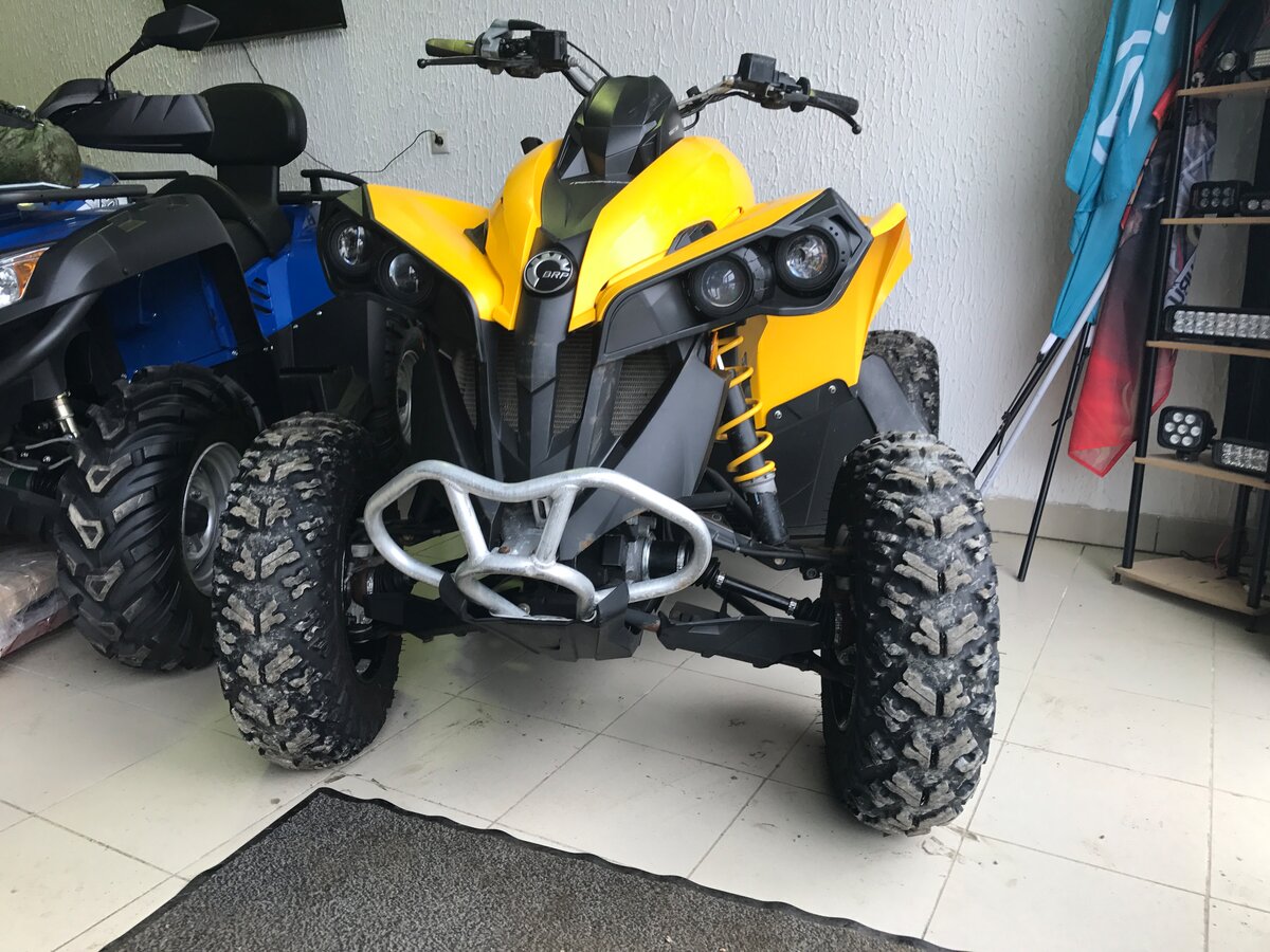 Brp renegade 500 (ренегат) - современный квадроцикл с дерзким нравом