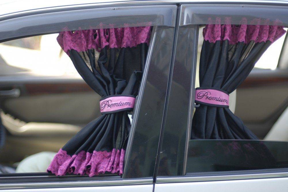 Какой штраф за каркасные и обычные шторки на окнах автомобиля?