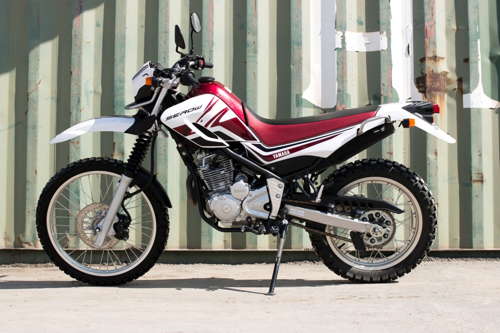 Мотоцикл ямаха xt 250 serow - один из немногих элегантных легких эндуро | ⚡chtocar