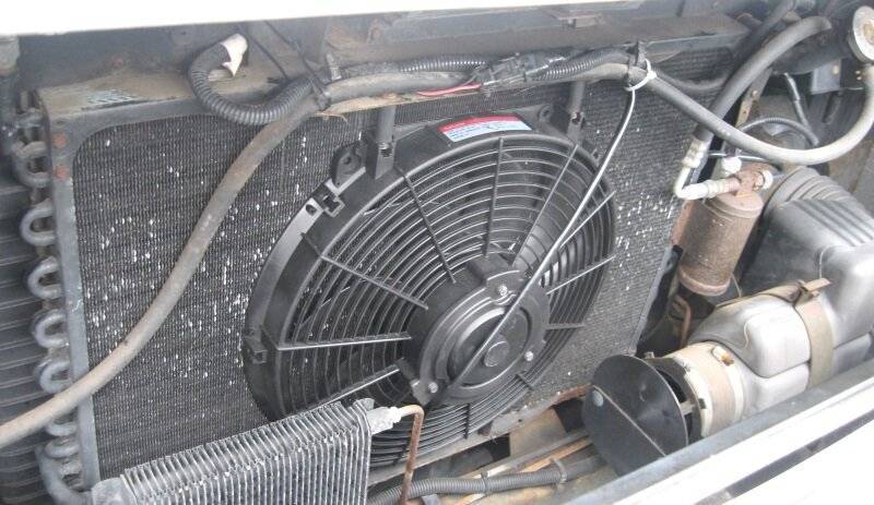 Что нужно сделать при включении вентилятора охлаждения на холодном моторе