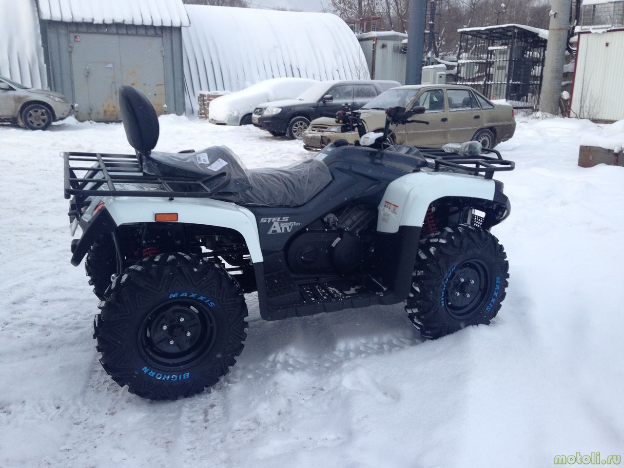 Улучшения популярной модели квадроцикла stels atv 500 gt
