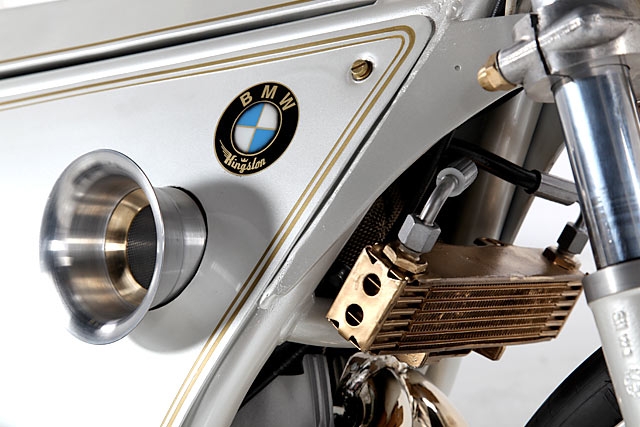 «Белый фантом» BMW R80RT от мастерской Kingston Customs