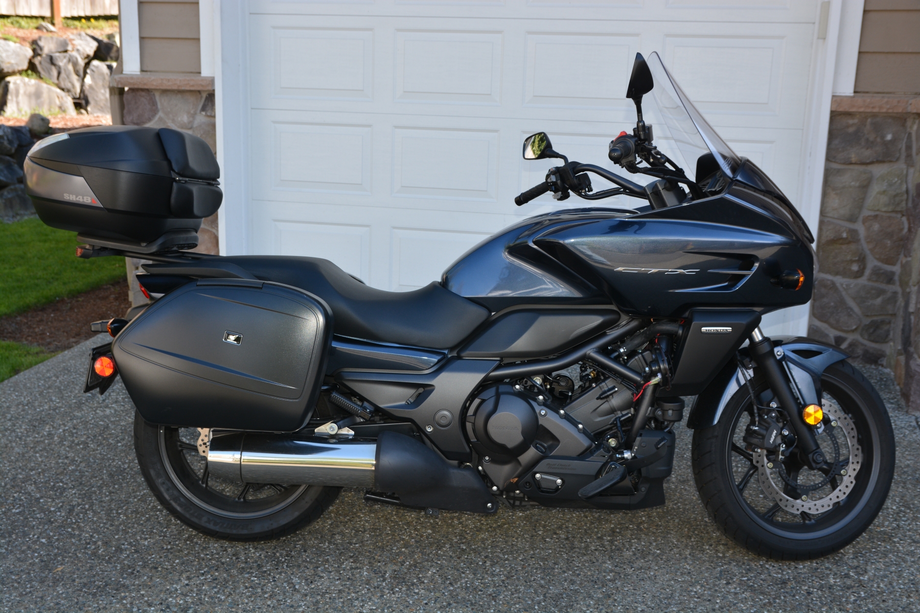 Тест-драйв мотоцикла honda ctx700