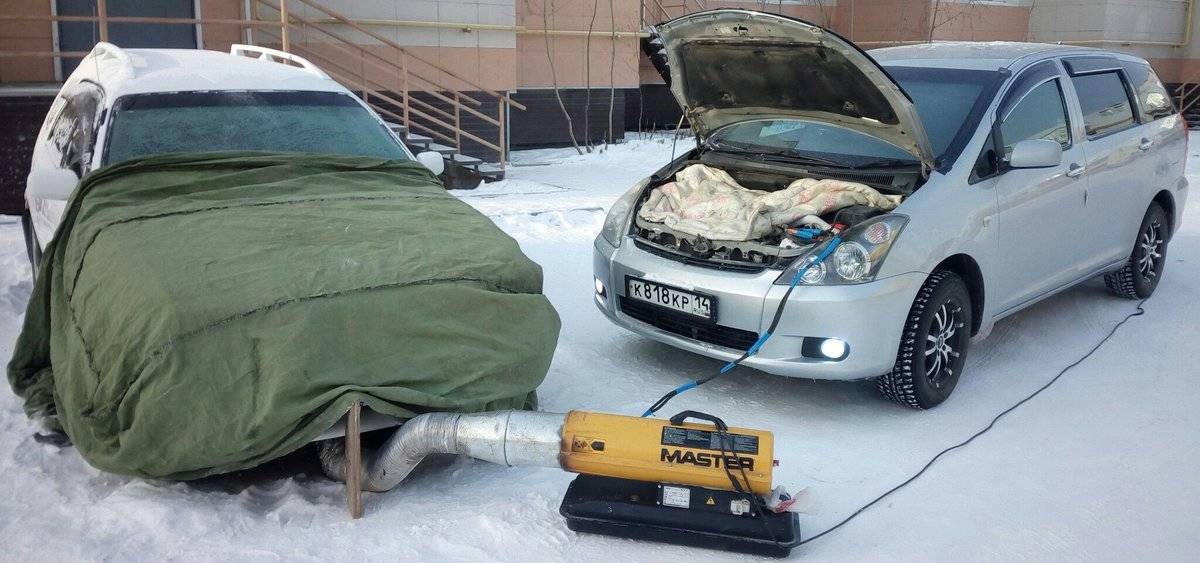 Как отогреть машину зимой в мороз: полезные советы