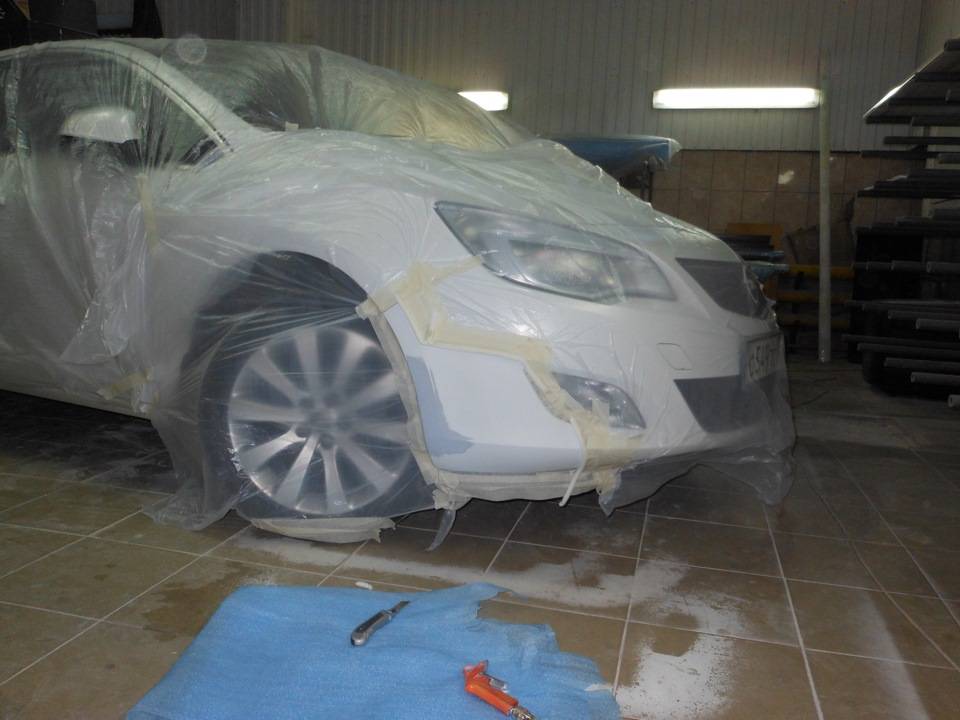 Локальная покраска автомобиля своими руками — auto-self.ru