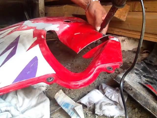 Покраска скутера своими руками: видео, фото
