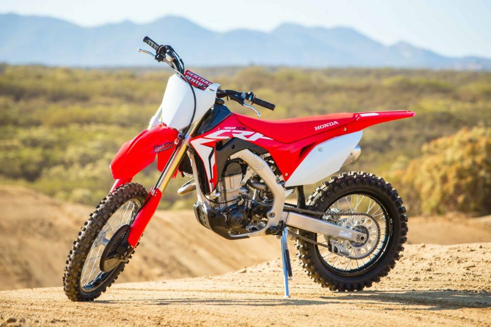 Полностью новый кроссовый мотоцикл honda crf450r 2021. детальные фото