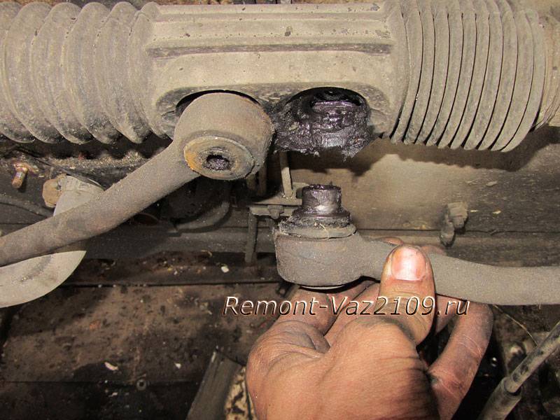 Замена рулевой рейки на ваз 2109 и ремонт
