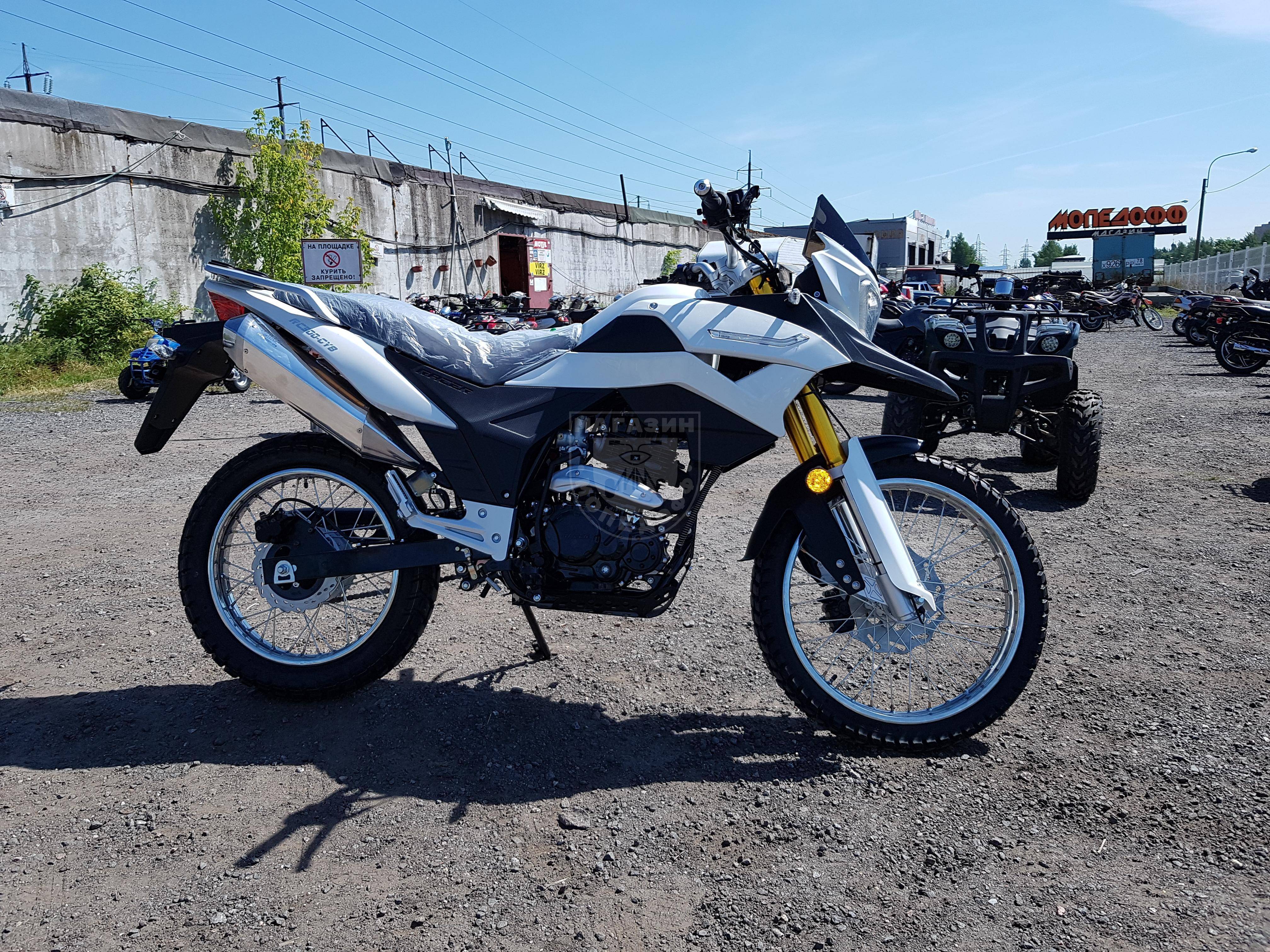 Мотоцикл racer ranger rc250-gy8a с двигателем 270 куб/см 26 л.с. с водяным охлаждением с птс - мотоциклы - магазин
