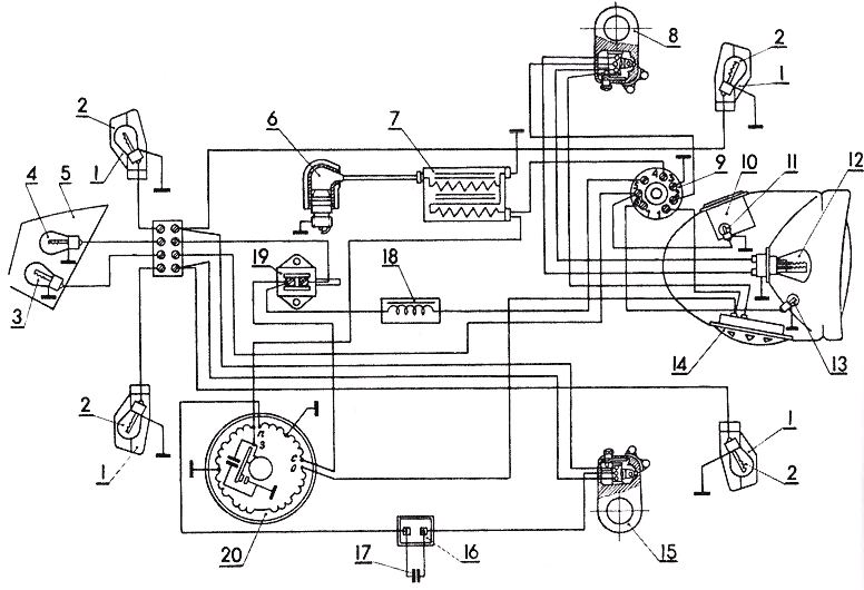Мотороллер тула т-200 характеристика, электрооборудование и схемы