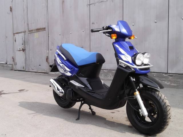 Yamaha bws 50/100: уникальные внедорожные скутеры