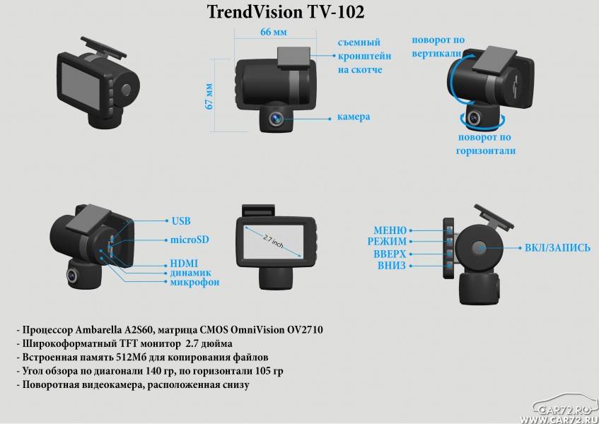 Trendvision 4k – видеорегистратор с gps и wifi | обзор двухканального trendvision 4k, тестирование и настройка регистратора