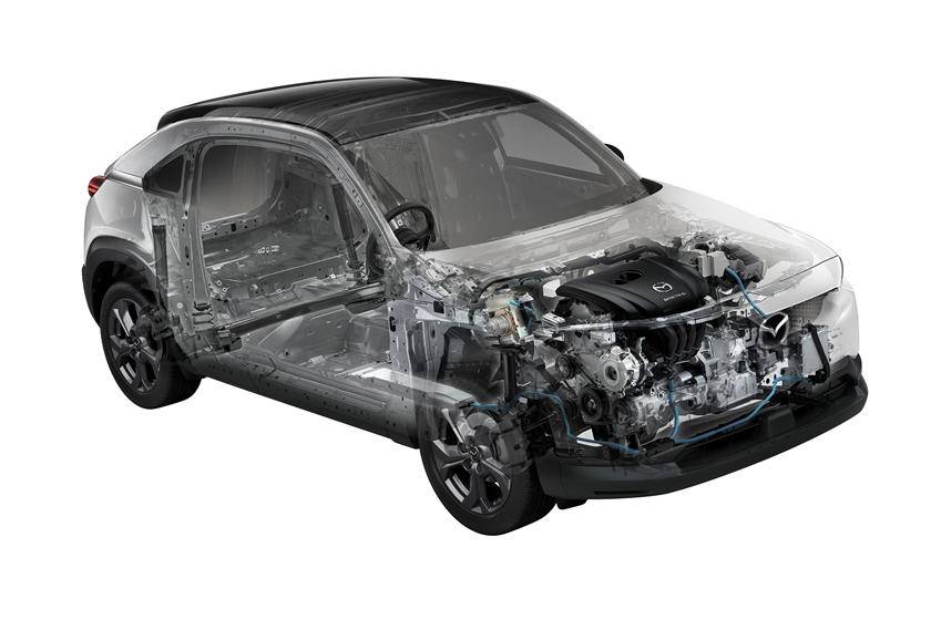 Mazda mx-30 ev 2021: первый серийный электромобиль