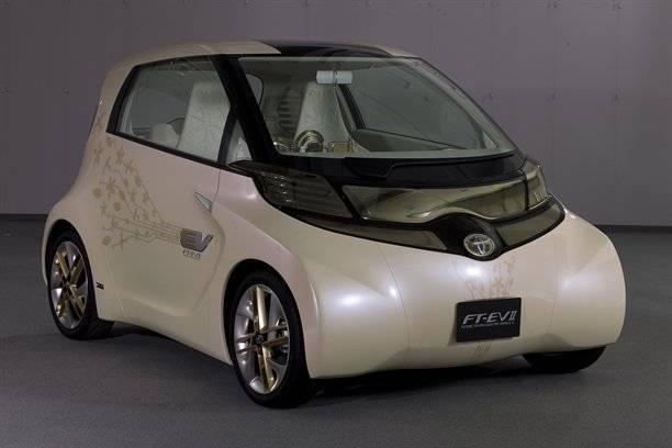 Toyota c + pod: 100% электрический мини-городской автомобиль