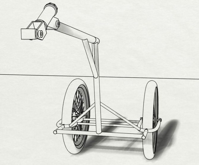 Прицеп для велосипеда своими руками: как сделать, чертежи и фото