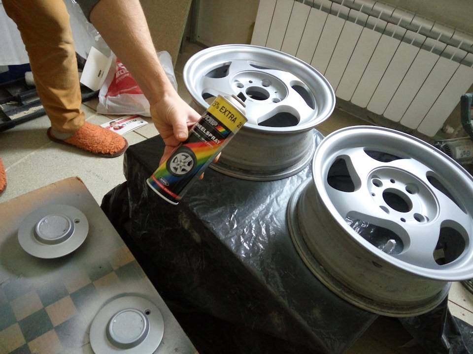 Как покрасить диски авто своими руками
