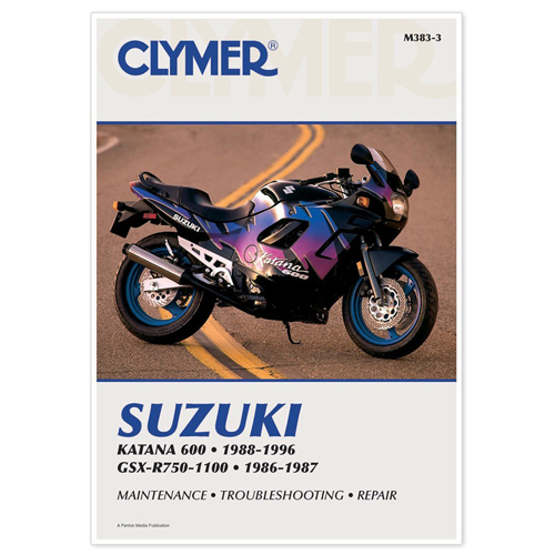 Suzuki gsx600f gsx750f katana cyclepedia printed motorcycle service manual 1998-2007