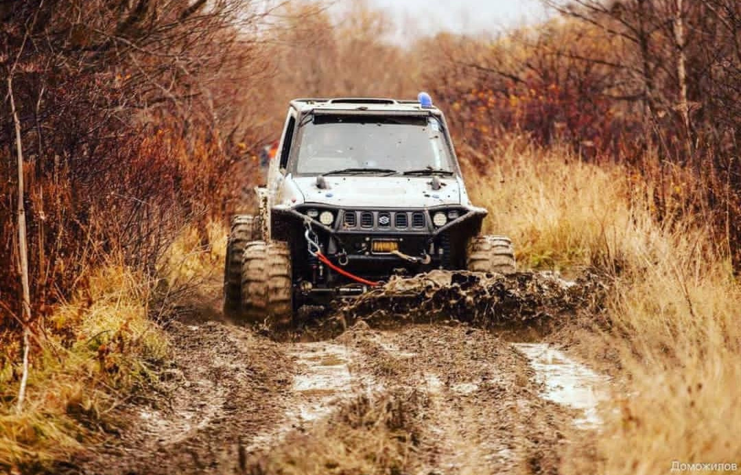 уаз patriot off-road по бездорожью