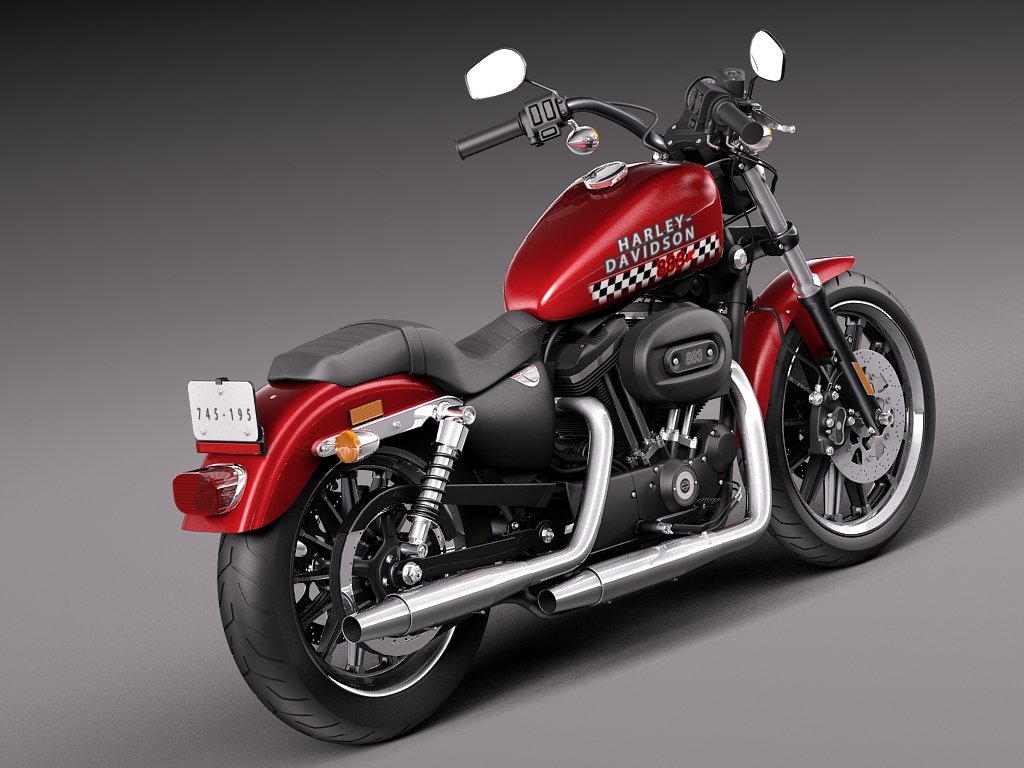 Harley-davidson iron 883, в новом облике, (6 фото)