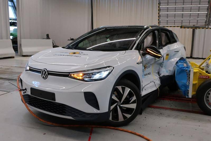 Volkswagen teramont краш-тест видео
