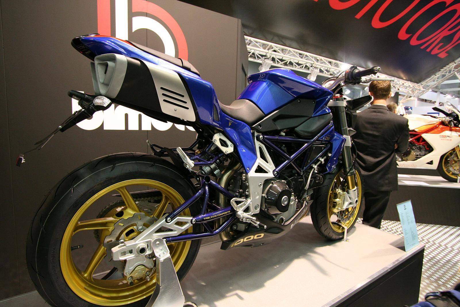 Информация по мотоциклу bimota db6 delirio azzurro