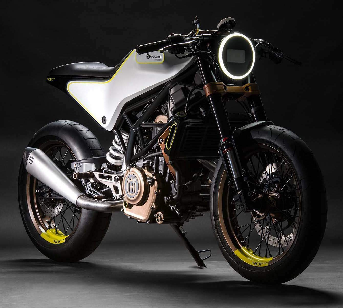Прогрессивная дизайнерская «одностволка» husqvarna vitpilen 701