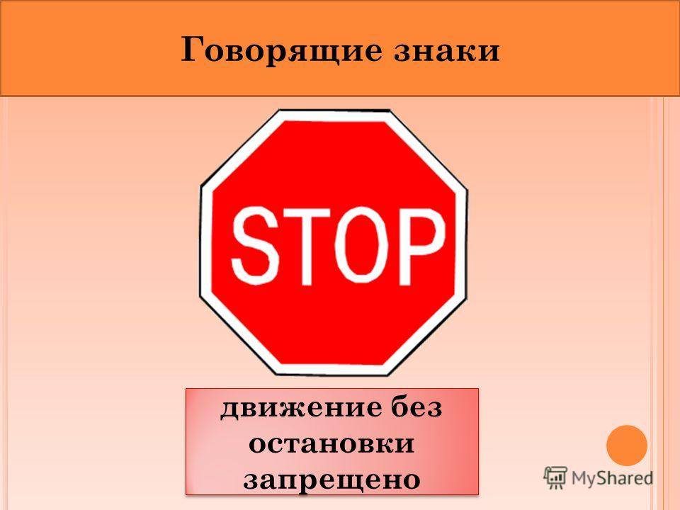 Знак стоп (движение без остановки запрещено): как выглядит и какой штраф в 2021 году